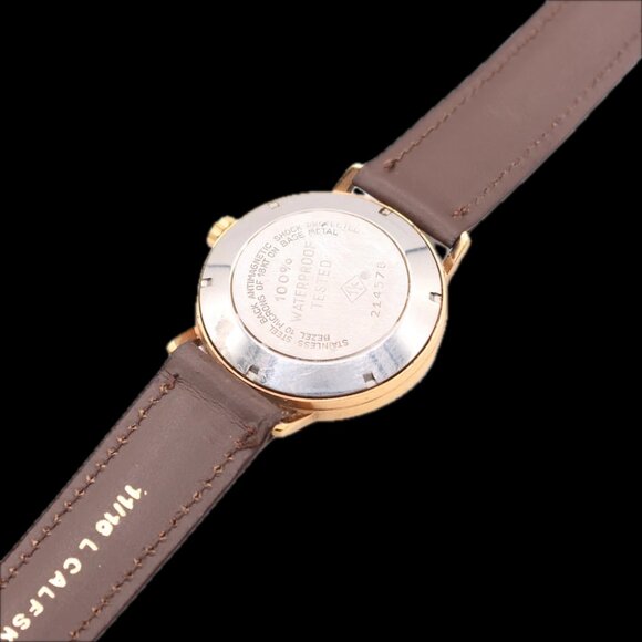 Vintage Enicar Ultraflex Men's Automatic Wristwatch 1560 Steel & 18k Gold Plated - Picture 3 of 5